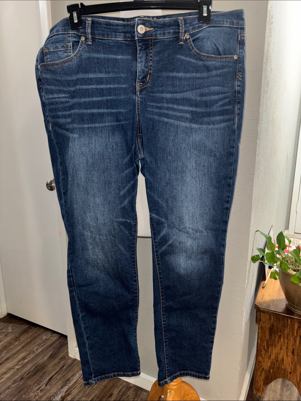 torrid Dark Blue Boyfriend Straight Jeans